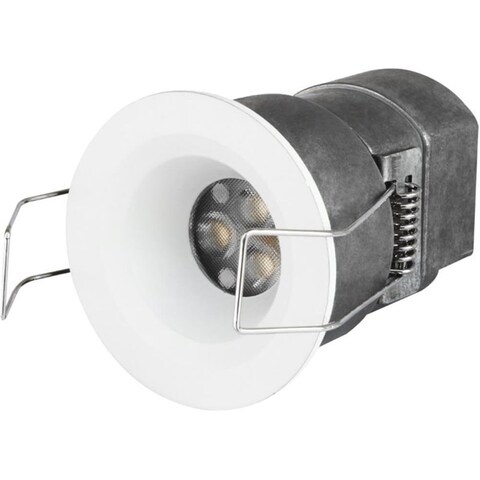 ELEGANT Elitco Lighting 3&quot; 3000K Mini Recessed LED Downlight in White (Set of 4)