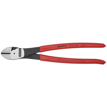 KNIPEX - 74 01 250 SBA Tools - High Leverage Diagonal Cutters (7401250SBA), 10 inches