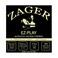 Zager Easy Play Pillow Touch Coated Guitar Strings - Acoustic Guitar Strings - 80/20 Bronze - For 6 String Guitar - Deep Bright Projecting Tone - Custom Light Gauge - Pack of 1