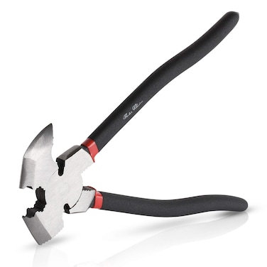 Bates- Fencing Pliers, 10.8 Inch, Multi Tool Fence Pliers, Fence Tools, Barbed Wire Fence Tools, Fencing Tools, Fence Cutter, Nail Puller Pliers, Staple Puller, Cutting Pliers
