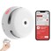 X-Sense Smart Smoke Detector Fire Alarm with Replaceable Battery, Wi-Fi Smoke Detector, Real-Time App Notifications, XS01-WX, 1-Pack
