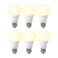 DEGNJU LED Light Bulbs 60W Equivalent, A19 Light Bulb Soft White 2700K 800LM 8.5 Watt, Non-Dimmable Standard Light Bulbs E26 Medium Base, 6 Pack