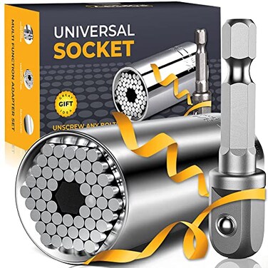 Stocking Stuffers for Adults Men, Gifts for Men Universal Socket Tools White Elephant Gifts Dad Gifts, Christmas Gifts for Men Who Have Everything Dad Boyfriend Husband Tools for Men Cool Gadgets