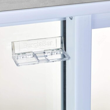 Burglabar 2 Pack for Sliding Door Locks for Sliding Glass Doors &amp; Windows, Child Proof