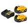 DEWALT 20V MAX Battery Charging Kit, Includes 2 Batteries, 5Ah, Includes Small Storage Bag (DCB205-2CK)