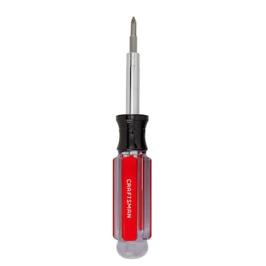 CRAFTSMAN Screwdriver Multi-Bit Set, 6 in 1, Acetate Handle (CMHT66052)