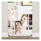 Carlson Extra Tall Walk Through Pet Gate with Small Pet Door, Includes 4-Inch Extension Kit, 4 Pack Pressure Mount Kit and 4 Pack Wall Mount Kit, 36 x 36.5, White