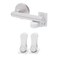 Inaya Child Proof Door Lever Lock, Baby Proofing Door Handle Lock, Minimalist Design, 3M Adhesive &amp; No DrillingNeed, Child Safety Door Handle Locks (2 Pack)