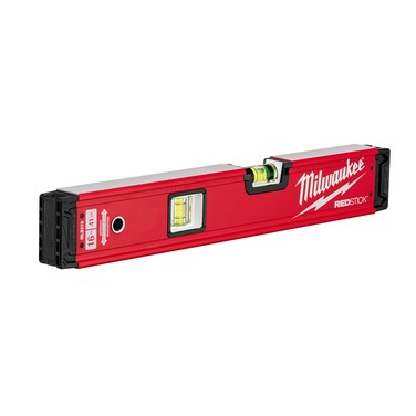 Milwaukee 4932459060 40 cm Redstick Backbone Level - Red/Black