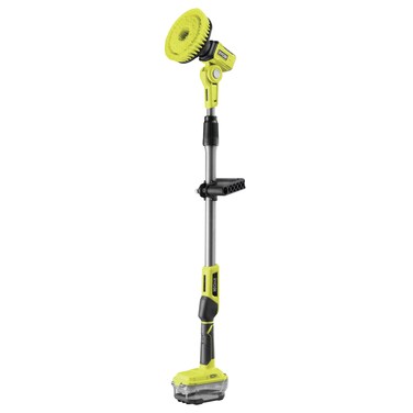 RYOBI - Telescopic motorised brush 18 V - diameter 150 mm - 210 rpm - boom 1 m to 1.4 m - IPX7 battery protection - Comes with 1 medium brush + 1 foam - R18TPS-0