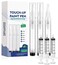 Fillable Touch Up Paint Pen Brush, 3 Pcs Paint Pen for Wall Touch Up, Refillable Paint Pens for Walls, Wood Floors, Cabinets, Windows, Doors (6 Pcs(Pack of 1))