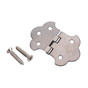 Box Guitar Brass Hinge Tailpiece Mini Butterfly Hinges for 3-String Box Guitar
