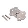 Box Guitar Brass Hinge Tailpiece Mini Butterfly Hinges for 3-String Box Guitar