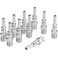 Milton 791 1/4" MNPT L Style Plug - Box of 10,Silver