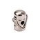 Banjo Strap Lock Button For Acoustic Classical Electric Guitar Bass Ukulele (Silver)