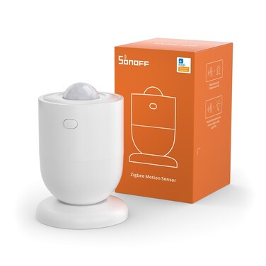 SONOFF SNZB-03P Zigbee Motion Sensor, 3-Year Battery Life, for Alert System and Automations Wireless Motion Detector, SONOFF Zigbee Bridge Required, Batteries Included (1 Pack)