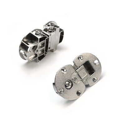 Wanlian (2 Pieces) 90-Degree Flap Hinge Adjustable Cabinet Door Hidden Hinge Special Table Pull-Down Hinge