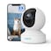REOLINK E1 Zoom Indoor Security Camera, 2.4/5GHz Dual Band WiFi, 5MP Plug-in Pet Camera, 360 Degree Baby/Dog Monitor with 3X Optical Zoom, Auto Tracking, Person/Pet Detection,5V/2A DC