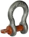 CM M647G Super Strong Anchor Shackle with Galvanized Screw Pin, 1 Ton Work Load Limit, 5/16" Size