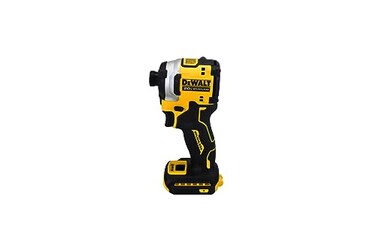 DeWalt ATOMIC 20V MAX Brushless Cordless Compact 0.25-Inch Impact Driver Tool with Variable 3-Speed Trigger (Black and Yellow)
