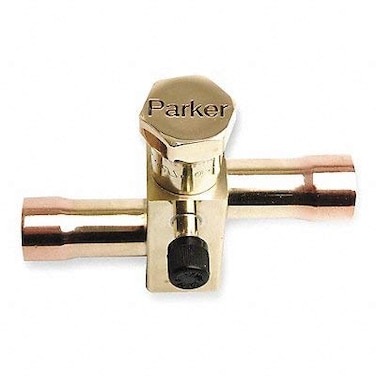 Service/Shut Off Valve, 3/4 in Copper