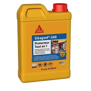 Sikagard Anti-Graffiti Protector All-in-1 for Roof/Wall/Decking, Yellow, 530228