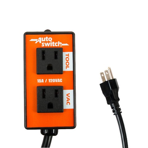 O&#39;SKOOL Automatic Vacuum Switch Allows Power Tool to Turn Vacuum/Accessory on and Off Automatically