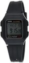 Casio Men's F201WA-1A Black Resin Multi-Function Alarm Sport Watch
