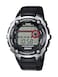 Casio Waveceptor Men's Quartz Illuminator Alarm Chronograph Watch with Black Resin Band (Model: WV200A-1AV)