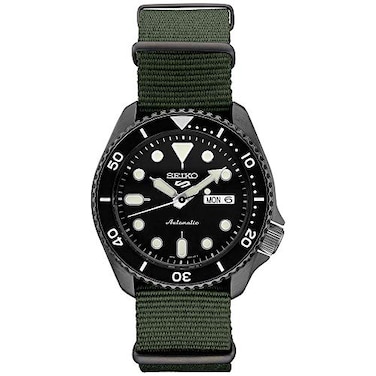 Seiko SRPD91 Seiko 5 Sports Men's Watch Green 42.5mm Stainless Steel