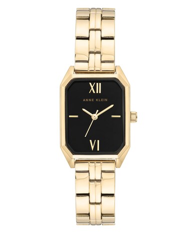 Anne Klein Dress Watch (Model: AK/3774BKGB), Gold/Black