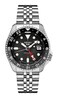 SEIKO SSK001 Automatic Watch for Men - 5 -Sports - Black Dial with Date Calendar and Luminous Hands &amp; Markers and Black &amp; Gray GMT Bezel, 100m Water-Resistant