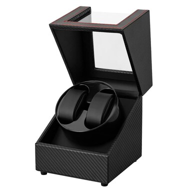 Watch Winder for Automatic Watches,Automatic Watch Winder Box,Double Watch Winder for Women's and Men's Watches with Quiet Japanese Mabuchi Motor