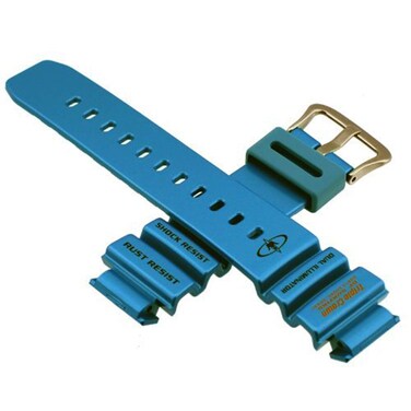 Casio Resin Blue Band For G-9100TC-2V