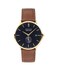 Movado Silhouette Men's Watch - Swiss Quartz Movement, Leather Strap - 3 ATM Water Resistance - Classic, Luxury Fashion Timepiece for Him - 40mm