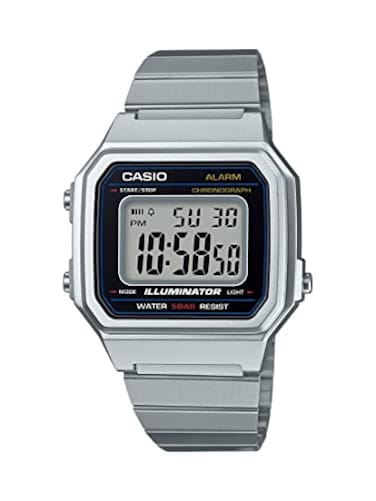 Casio Men's B650WD-1ACF Classic Digital Display Quartz Silver Watch