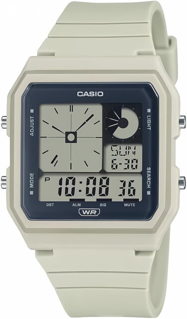 Casio POP Bio-Based Renewable Band LED Backlight Daily Alarm Digital Watch LF20W-8A