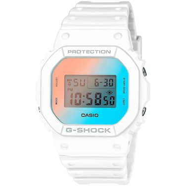 Casio G-Shock Beach Time Lapse White Digital Watch DW-5600TL-7