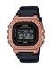 Casio W-218HM Series   Men's Digital Watch   (Black/Gold)   LED Illuminator   7-Year Battery   Alarm   Chronograph   Auto Calendar   Digital Watch