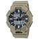 Casio G-Shock Analog-Digital Beige Resin Watch 10 Year Battery GA010-5A