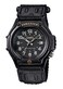 Casio FT500WC-1BV Men's Forester Illuminator LED Light Black Dial Velcro Band Analog Watch