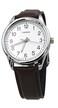 Casio MTP-V005L-7B4 Men's Brown Leather Band White Numbers Dial Casual Analog Watch