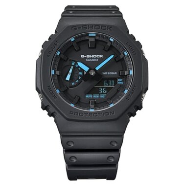 Casio GA-2100-1A2ER Blue Resin Digital Quartz Man Watch