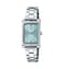 Casio LTP-1234DD-2A Women's Rectangular Standard Classic Stainless Steel Blue Dial Dress Watch