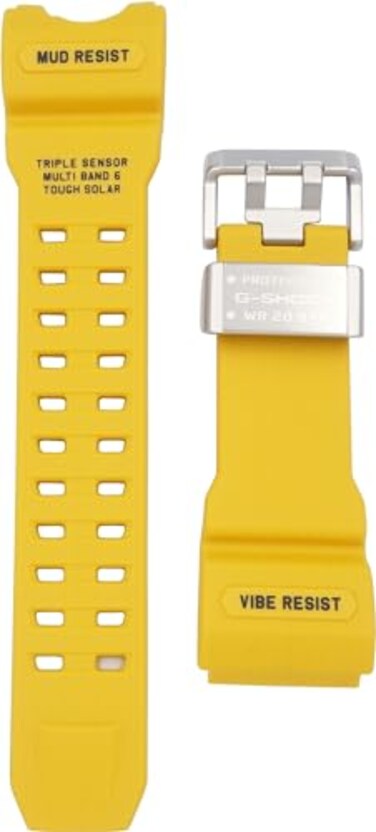 Casio GWG-1000 Yellow Strap Genuine Band Replacement Watch