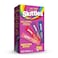 Skittles Singles To Go Variety Pack, Watertok Powdered Drink Mix, Zero Sugar, Low Calorie, Includes 4 Flavors, 1 Box (20 Single Servings) (Wild Berry)