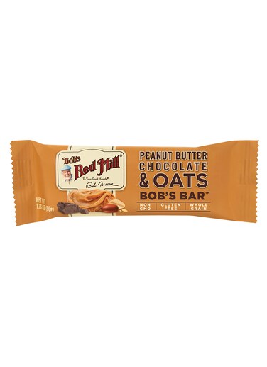 Bob's Red Mill 12pk Peanut Butter Chocolate &amp; Oats Bar, 12 bars (Pack of 1) - Non GMO, Gluten Free, Kosher