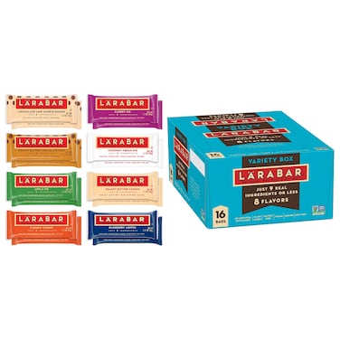 Larabar Variety Pack, Gluten Free Vegan Fruit &amp; Nut Bars, 1.7 oz, 16 ct