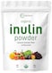 Organic Inulin FOS Powder (Jerusalem Artichoke), 2.2 Pounds (35 Ounce), Quick Water Soluble, Prebiotic Intestinal Support for Colon and Gut Health, Natural Fibers for Smoothie &amp; Drinks, Vegan Friendly