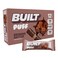 BUILT Puff Protein Bars, Brownie Batter Puff, High Protein Bars, 17g High Protein Snacks, On-The-Go Bars, only 140 Calories, 6g Sugar, Collagen, Gluten Free, 12 Count